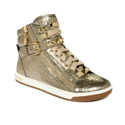 michael kors women's mk city sneakers|Michael Kors high top sneakers.